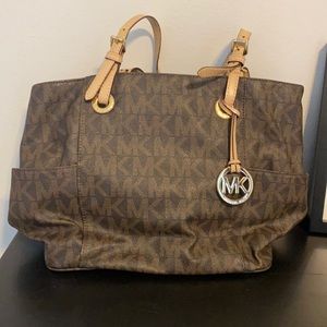 Brown Michael Kors shoulder bag